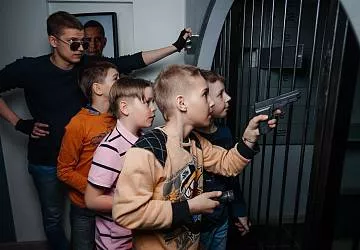 Ограбление банка Kids!